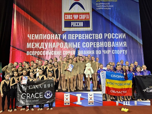 Сборная Ивановской области вернулась с наградами с Чемпионата России по чир спорту